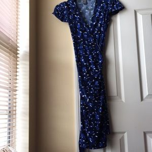 Ann Taylor Wrap Dress S 0